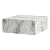 Maputo (90 x 35 x 90 cm) freesia-marmor Soffbord