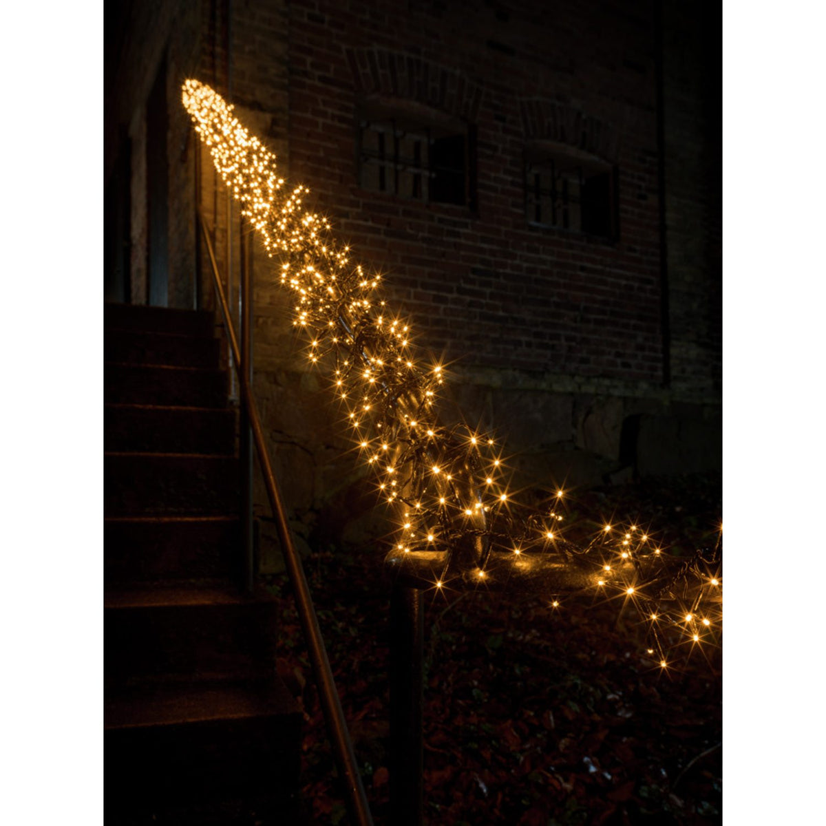 Cluster LED Multifunktion 36V/IP44 Ljusslinga Ute 8.6m, Amber