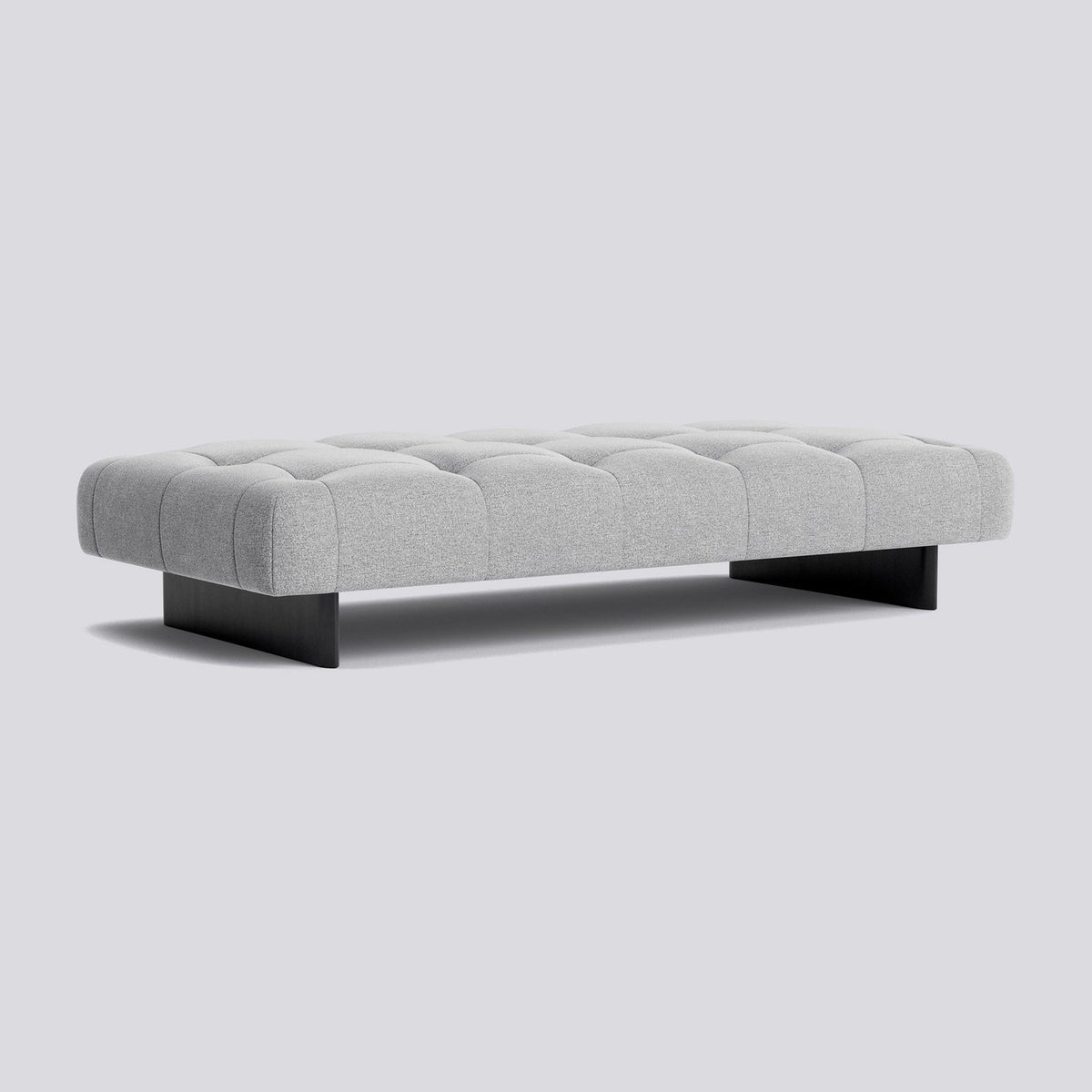 Quilton Lift 210 × 105 cm Dagbädd Hallingdal 130, Black – ekfaner med vattenbaserad lack
