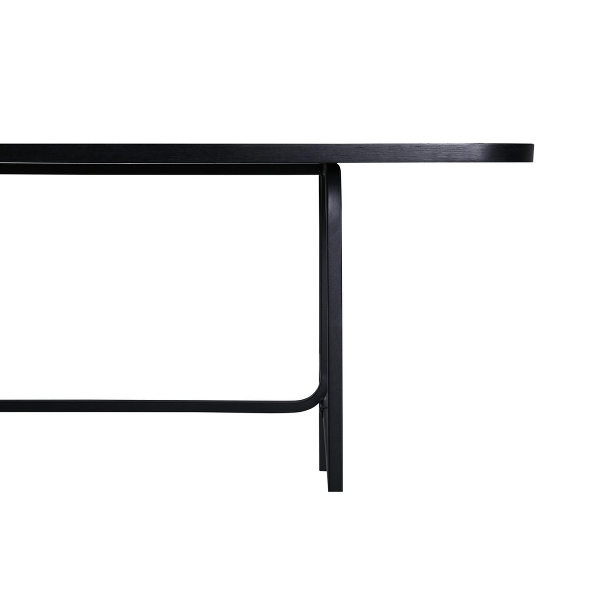 Uno Rektangulärt matbord Svart