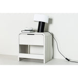 Lyngdal Sidobord Vitlaserad, 30 x 40