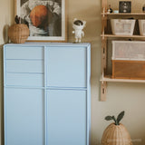 Chicago Quadrant-skåp Himalayansk Blå