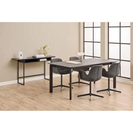 Tudor Avställningsbord Melamin Svart