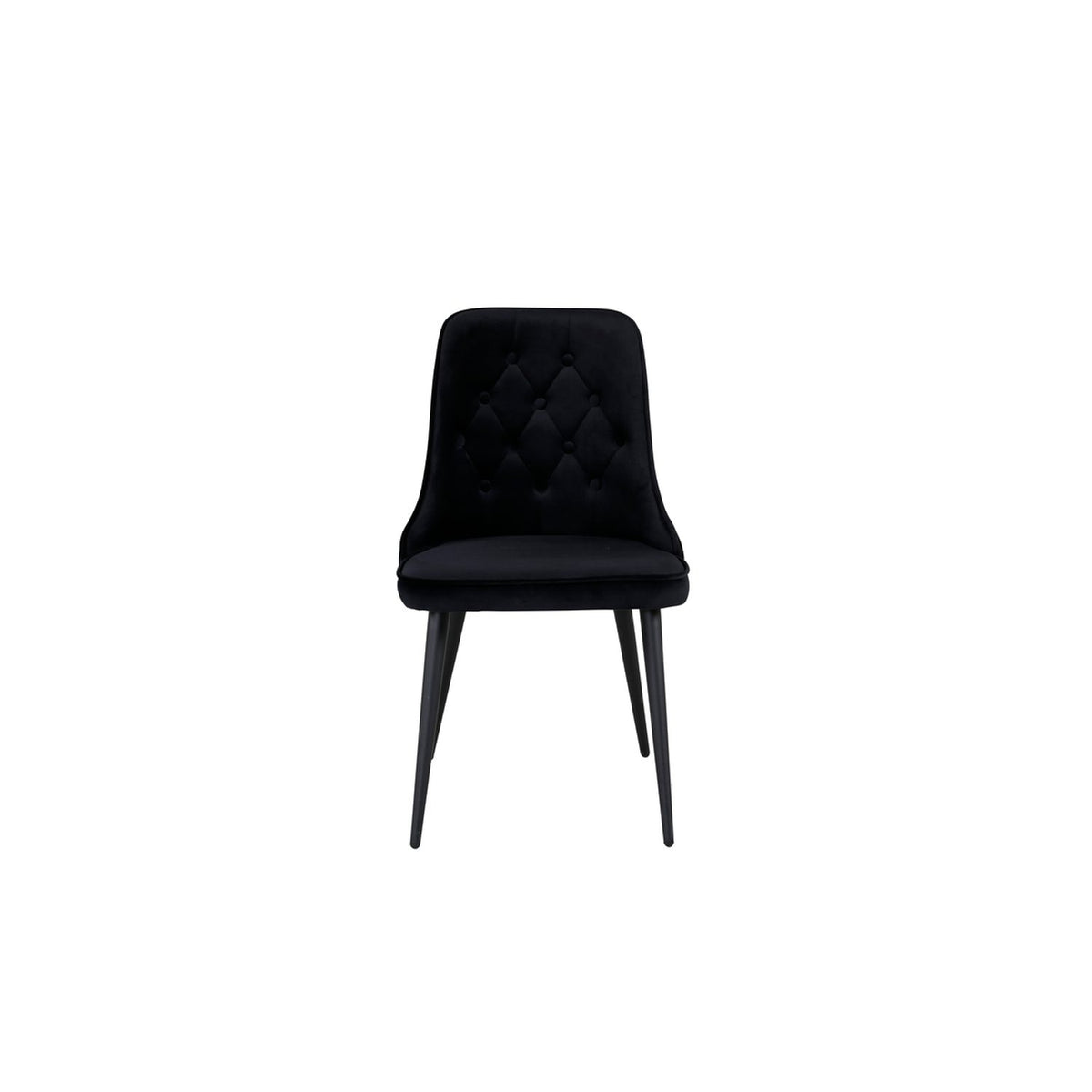 Velvet Deluxe Matstol Svart