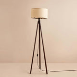Echo (H 140 cm) Golvlampa Creme Brun