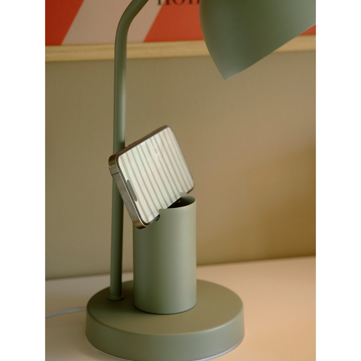 Devone Bordslampa Dovgrön