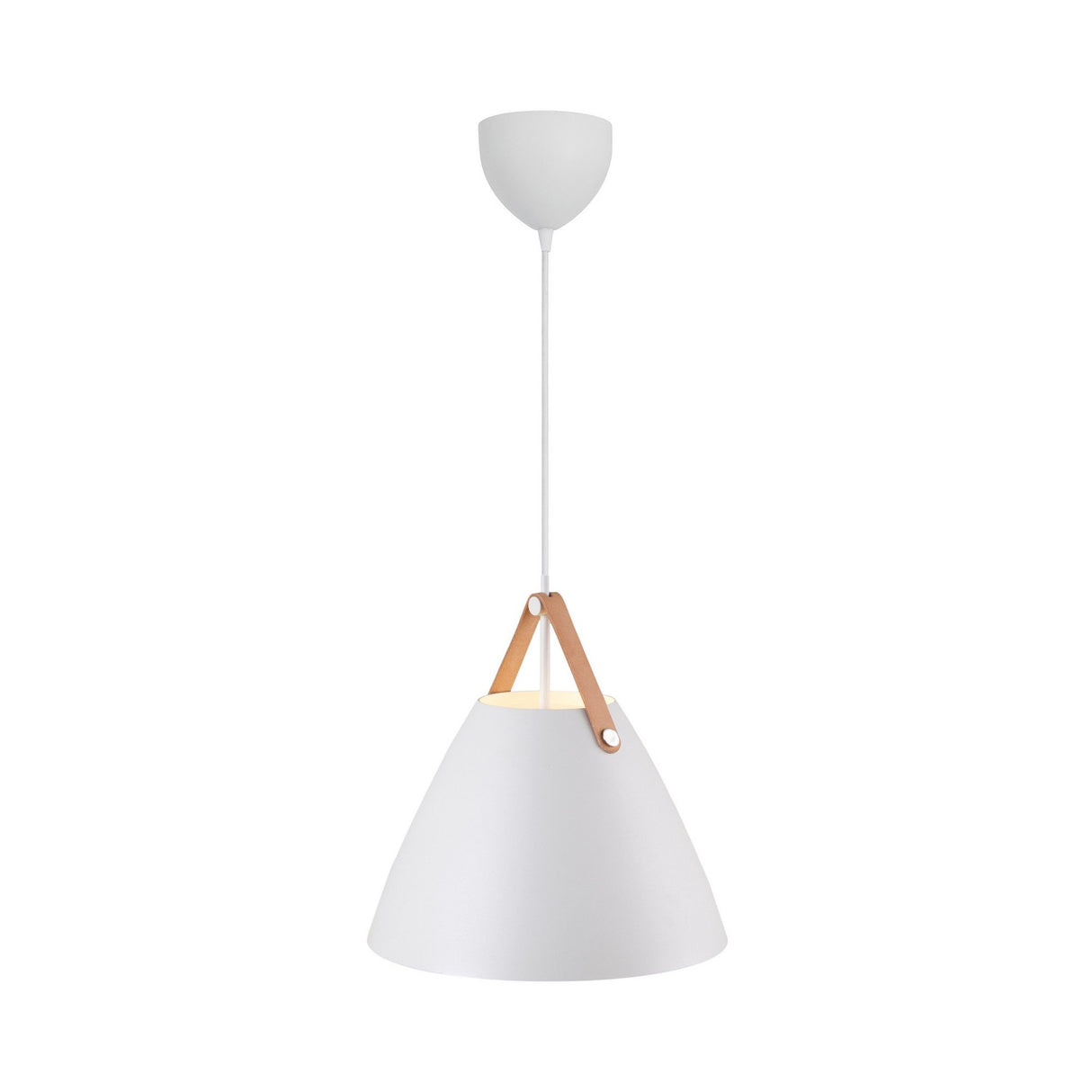 Strap Taklampa 36 cm, Vit