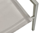Delia Karmstol Light Grey/Off-White