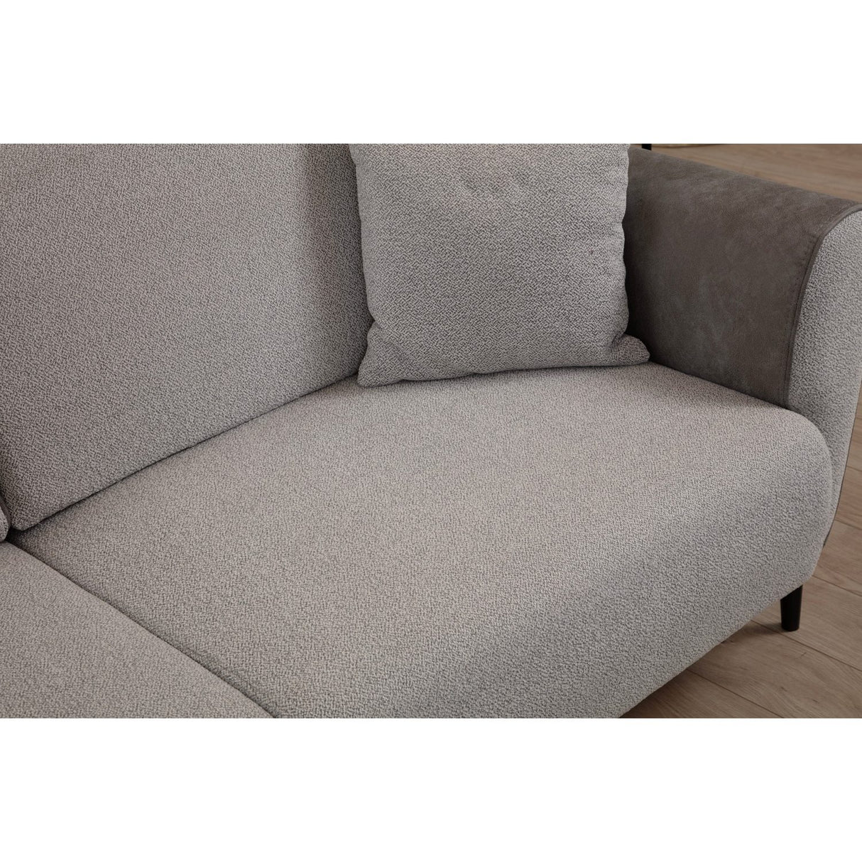 Minsk (215 x 85 cm) 3-sits bäddsoffa Grå