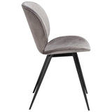 Cloud Stol Grey Velvet