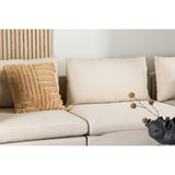 Noll 3-sitssoffa Beige, 3-Sits Soffa