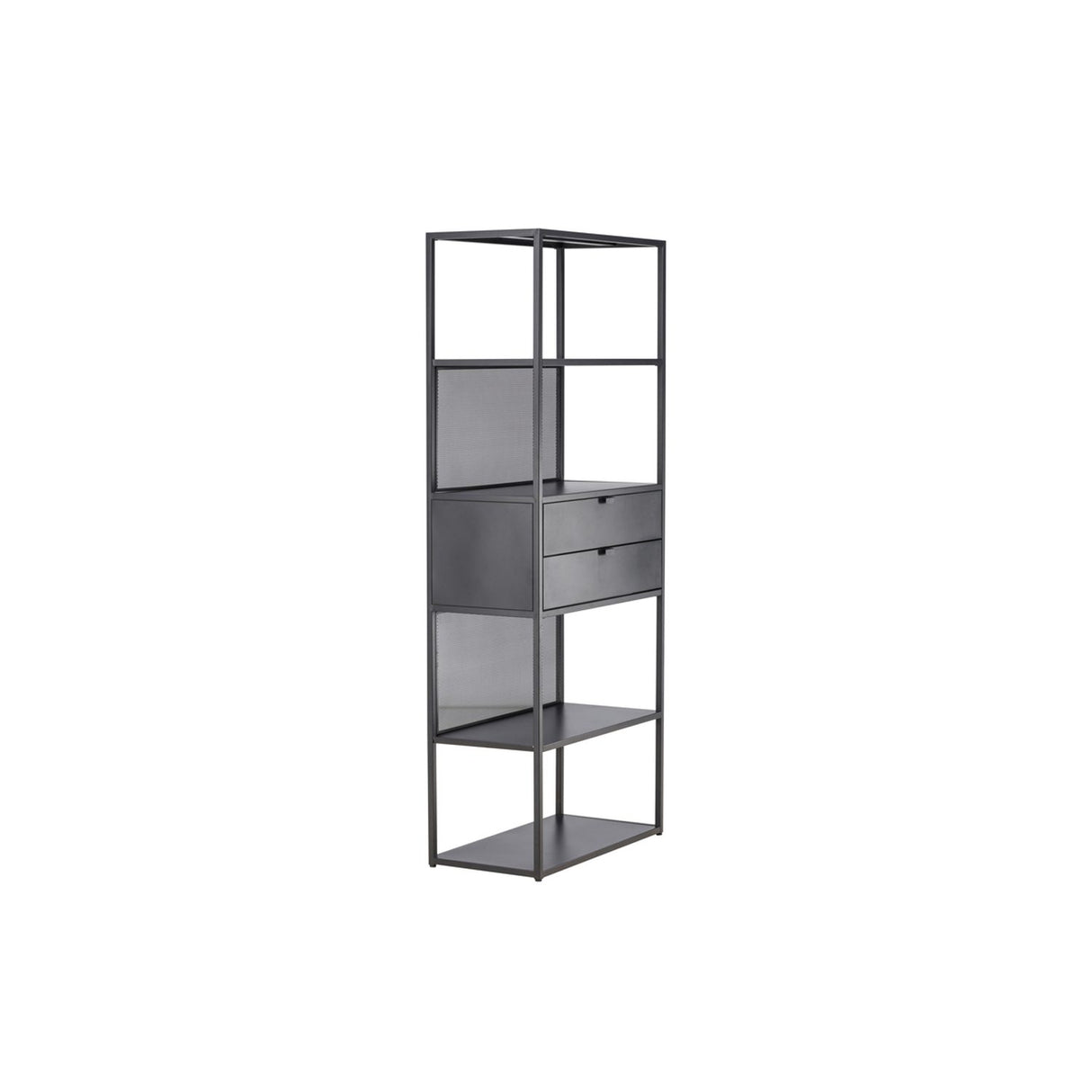 Santiago Hylla Svart, 80 x 185