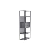 Santiago Hylla Svart, 80 x 185
