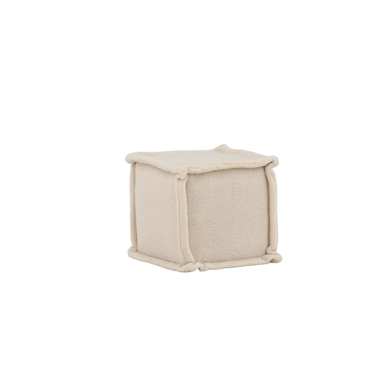 Castine Sittpuff Vit, Fleece