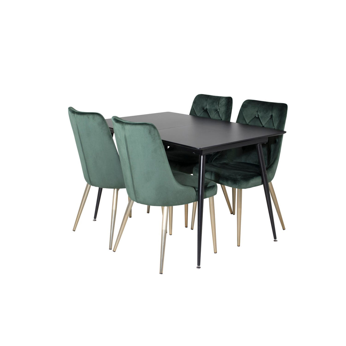 Silar, Velvet Deluxe Rektangulär matgrupp
