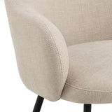 Spencer Loungefåtölj Basel tyg Beige