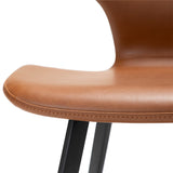 S.I.T Stol Vintage Light Brown Art.Leather, Black