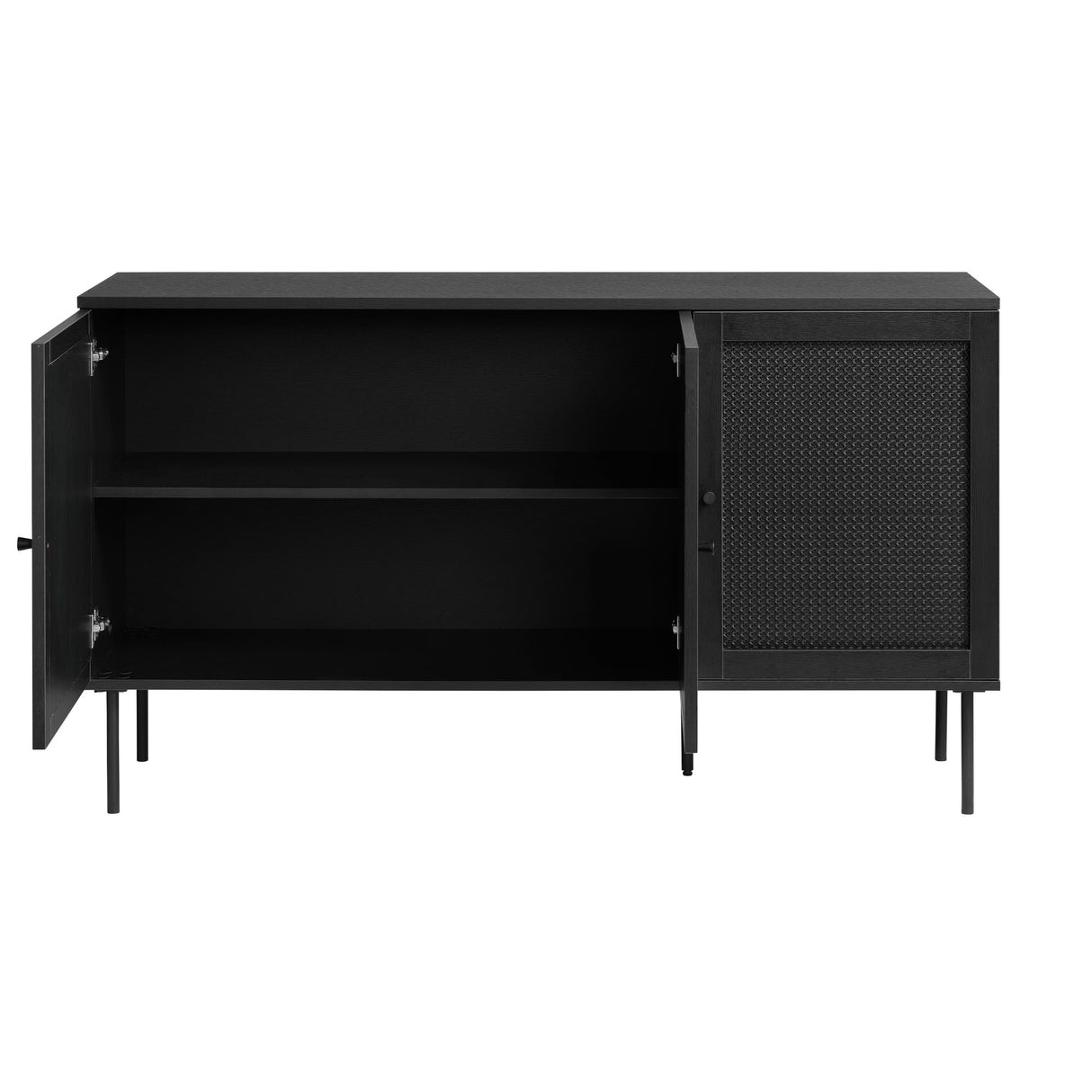 Segmento Sideboard 140 cm Svart
