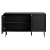 Segmento Sideboard 140 cm Svart