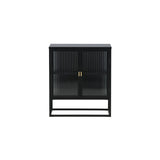 Garis Skåp Svart, 70x80