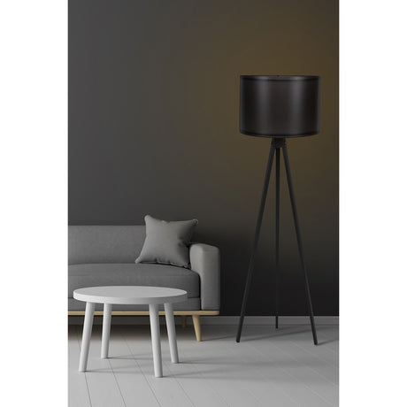 Salvador (H 145 cm) Golvlampa Svart