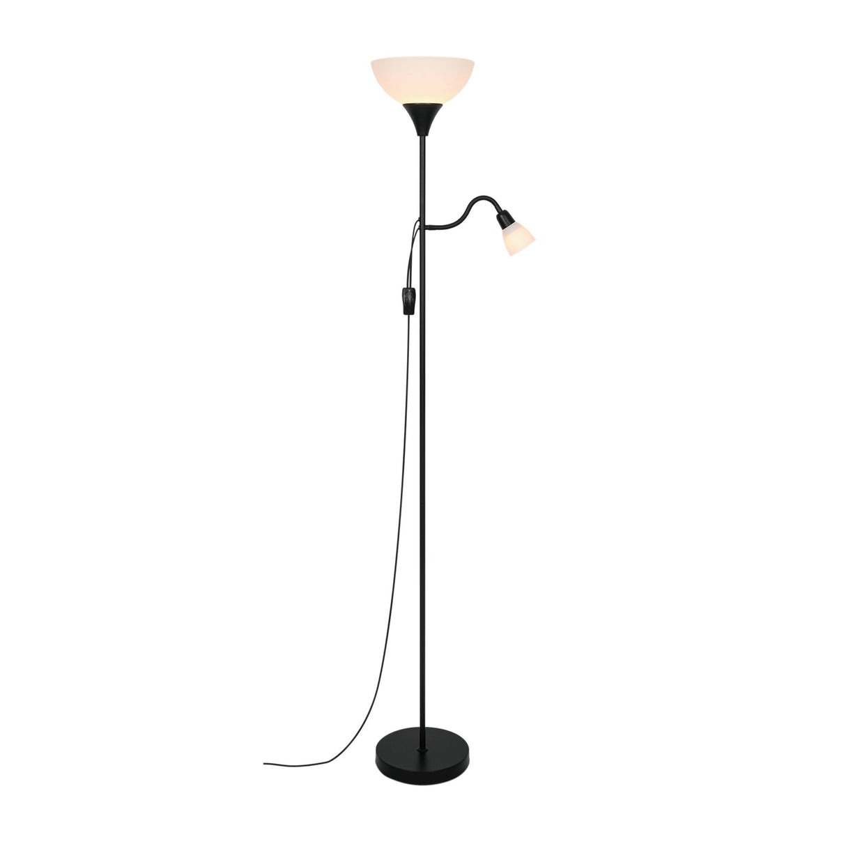 Lauria Svart Golvlampa