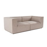 Reykjavik 2 (95 x 190 x 65 cm) 2-sitssoffa Sandbeige