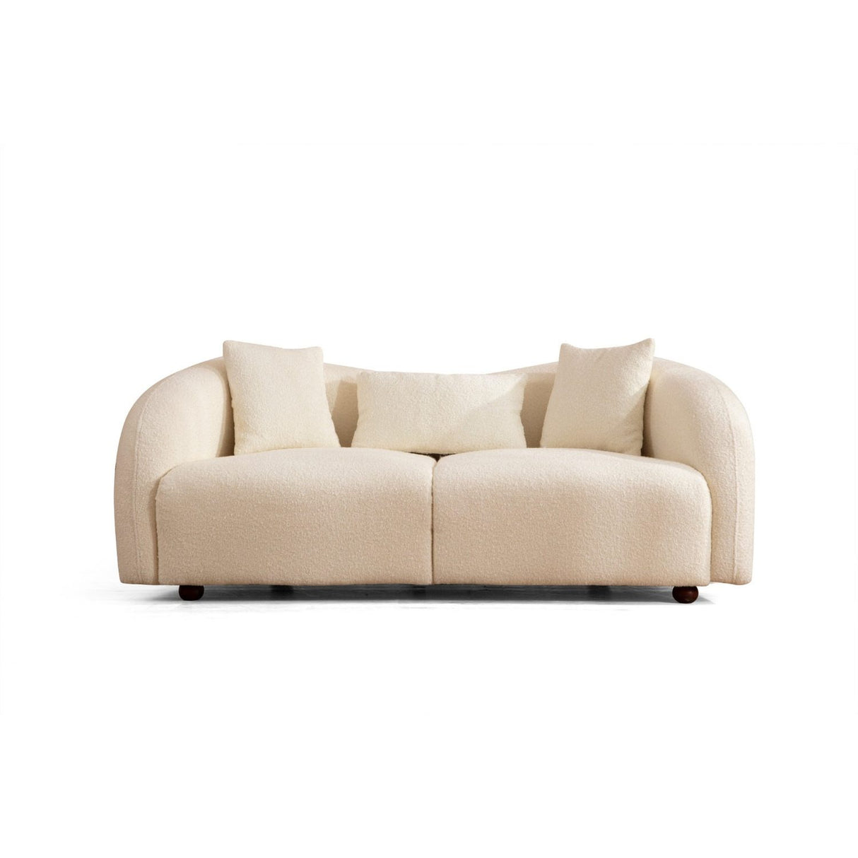 Lisbon (190 x 76 x 91 cm) Creme 2-sitssoffa