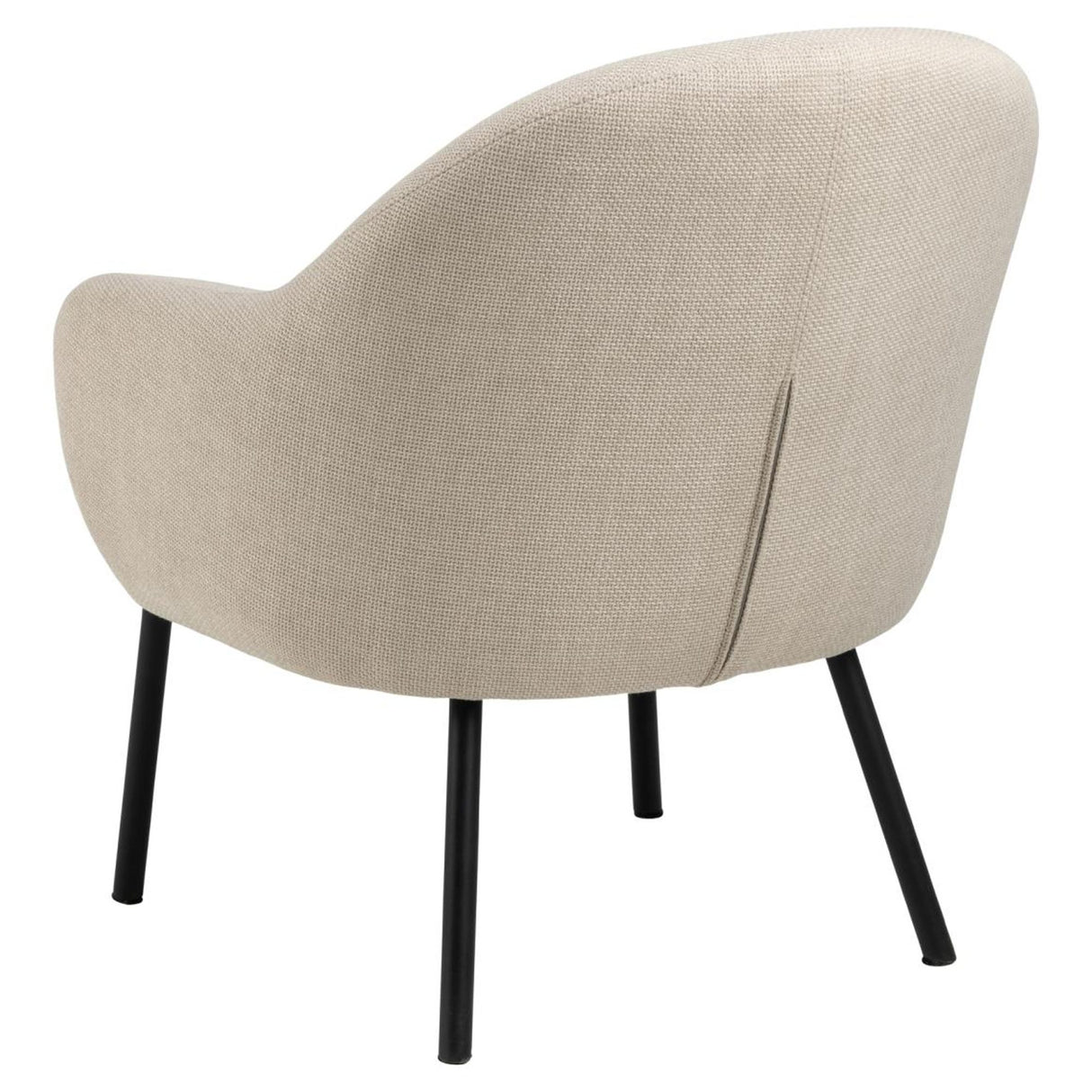 Spencer Loungefåtölj Basel tyg Beige