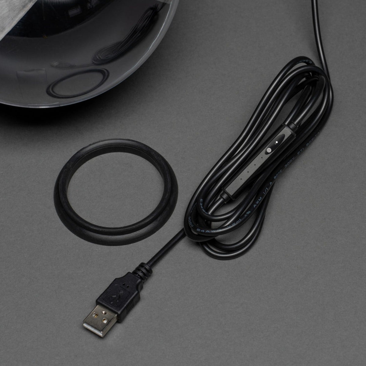 Dekorationsboll 180 cm USB Tmer 2h Stående Ljusdekoration Inne 15 cm, Renar