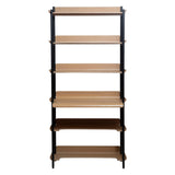 Friyay set om 6 med skrivbord Hylla Light Oak