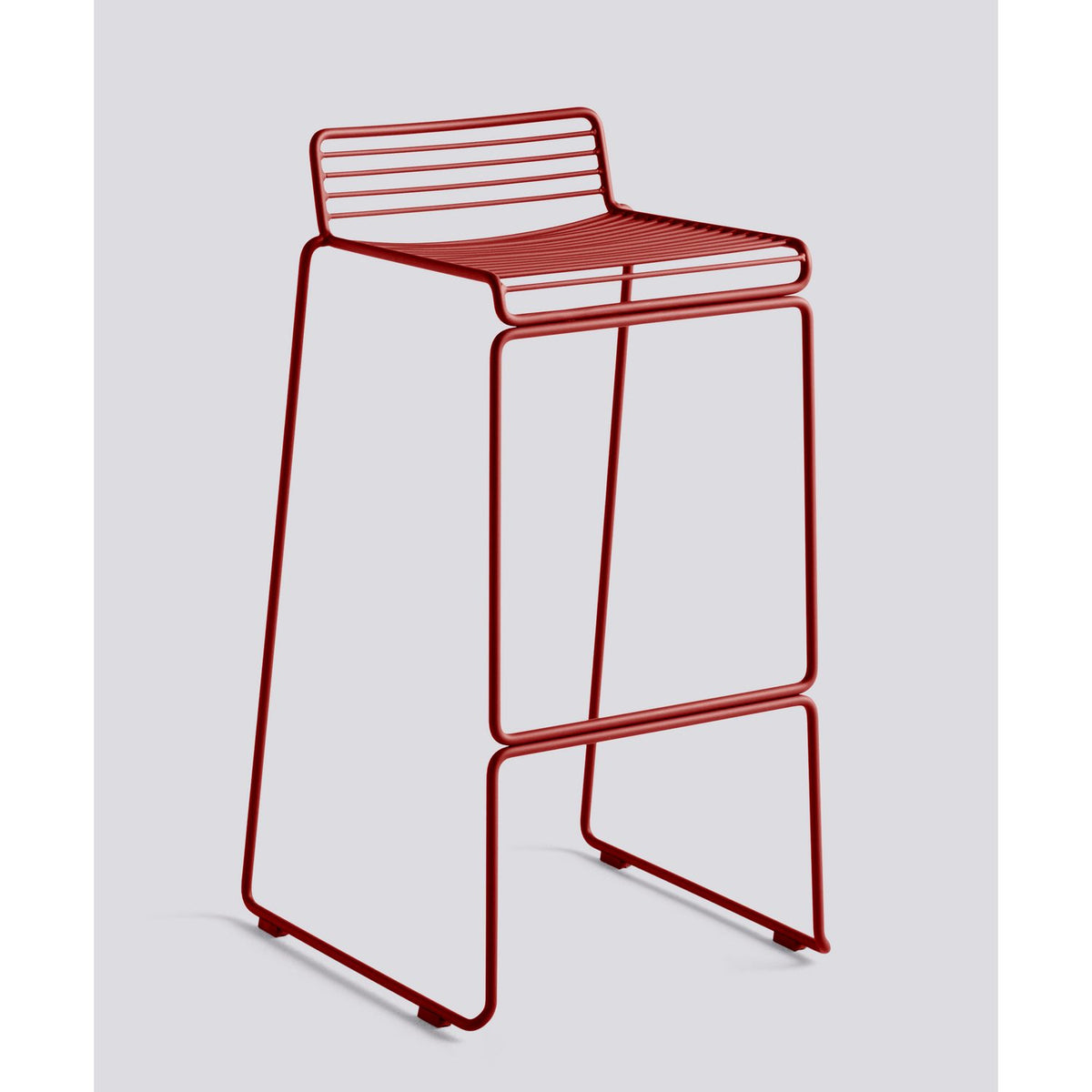 Hee 75 cm Barpall Rust – pulverlackerat stål