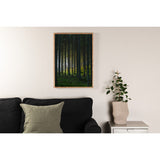 Skog Poster Grön, 30 x 40 cm