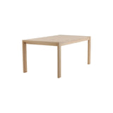 Slider Rektangulärt matbord Vitpigmenterad