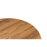 Oval (120 x 40 x 60 cm) luta Soffbord