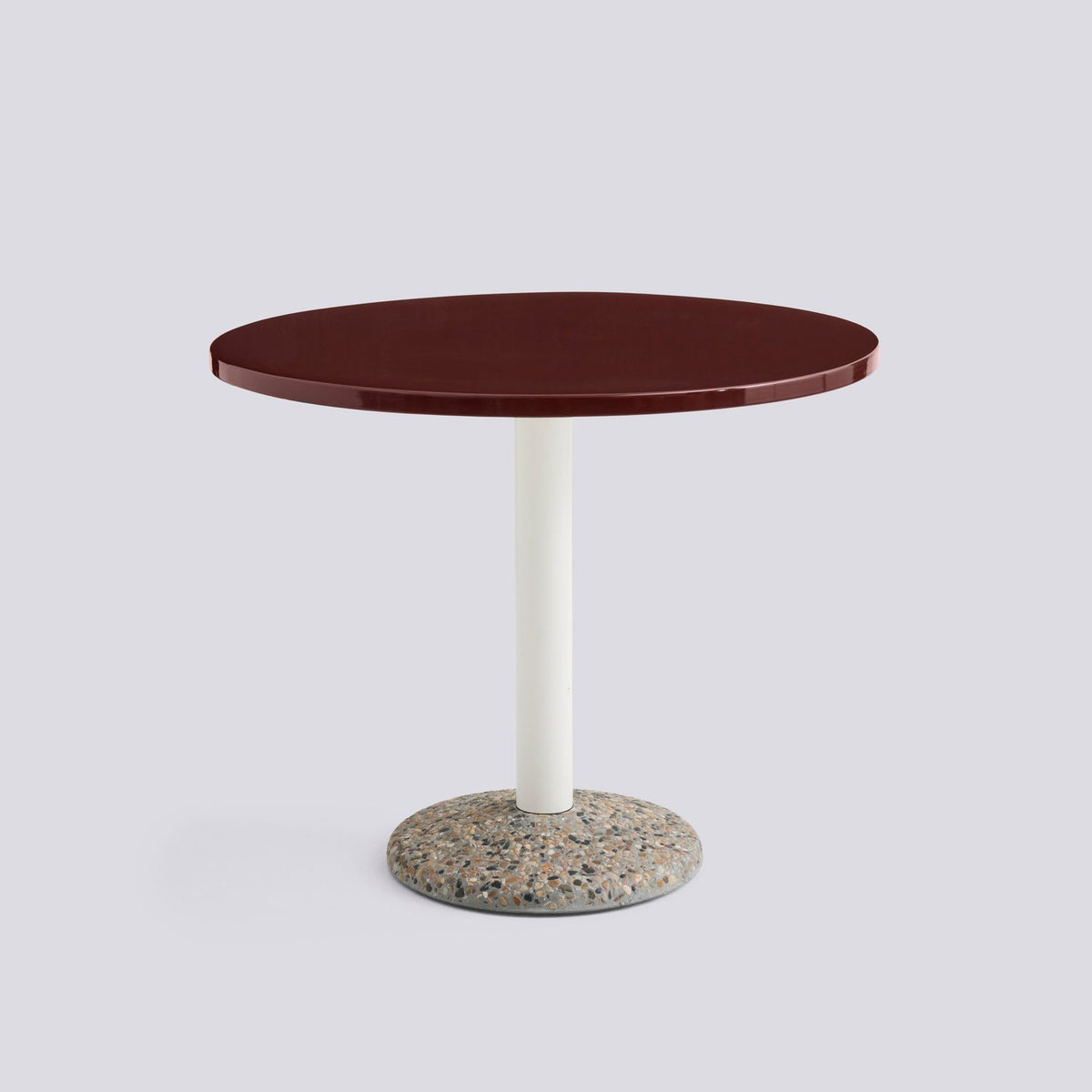 Ceramic Ø70 cm Cafébord Bright yellow