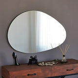 Porto Ayna 90x60 cm (90 x 60 x 1,2 cm) Vit Spegel