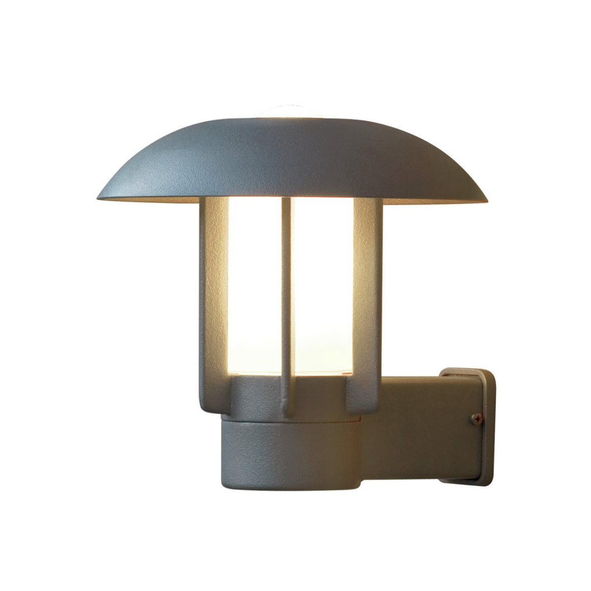 Heimdal E27 Vägglampa Ute Grå