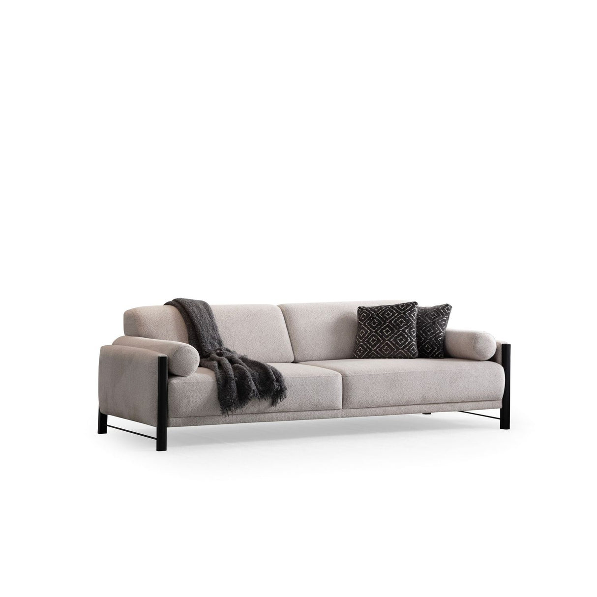 Norra (235 x 67 x 100 cm) 3-sitssoffa Beige