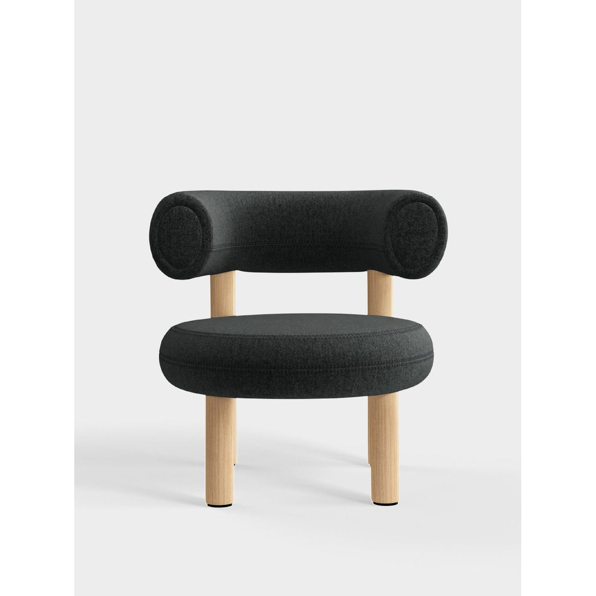 Fat Loungestol Melange Nap Dark Grey NAW