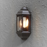 Cagliari Plafond E27 Vägglampa Ute Mattsvart