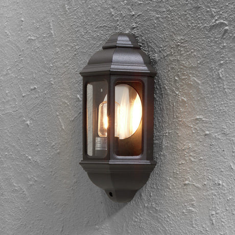 Cagliari Plafond E27 Vägglampa Ute Mattsvart