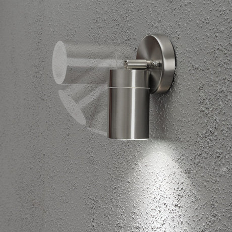 Modena GU10 Justerbar Vägglampa Ute Rostfri