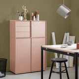 Chicago Quadrant-skåp Rosa