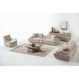 Toscana Beige (240 x 75 x 105 cm) 3-sitssoffa