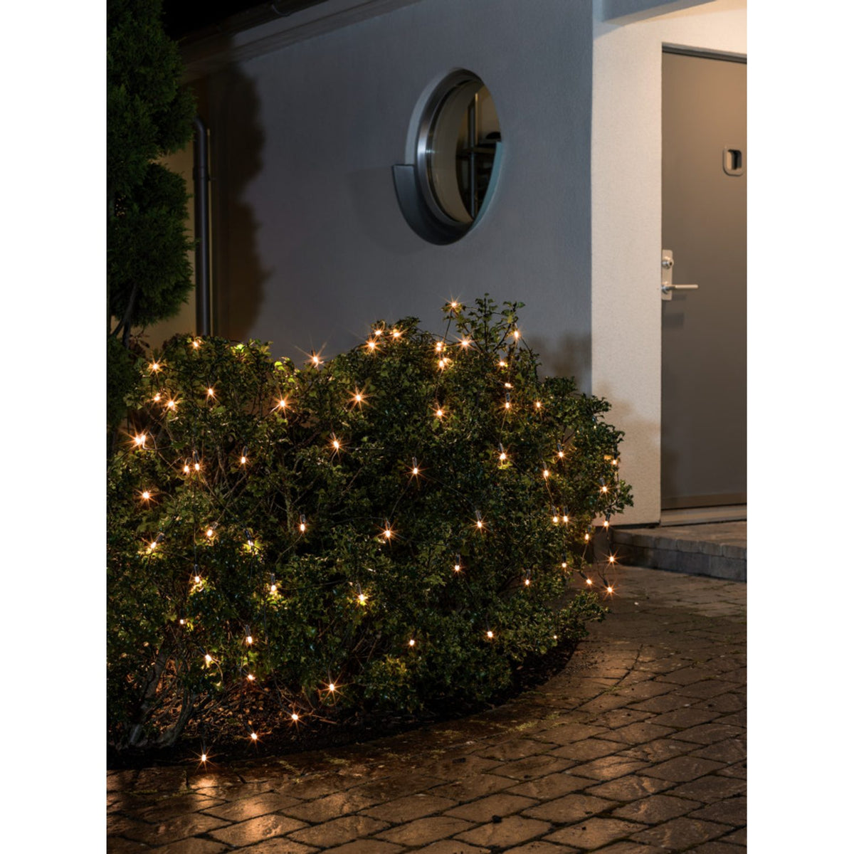 Startset Nät 2x1.5m 104 Amber Moulded LED 31V/ IP44 Ljusslinga Ute