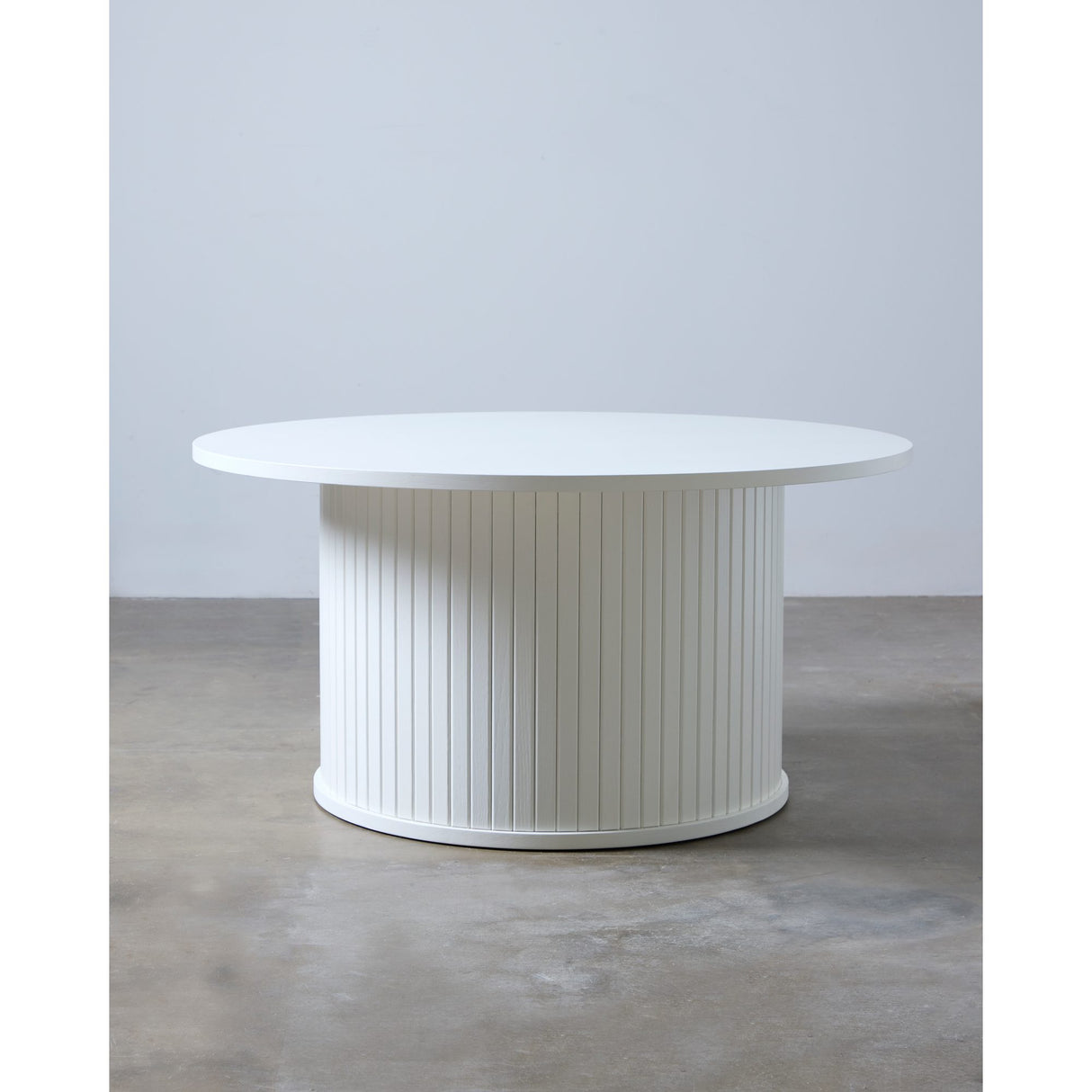 Accento Ø90 cm Soffbord Vit