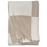 Square 130x170 cm Pläd Beige