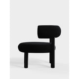 Fat Loungestol Hallingdal 65 Black BLS