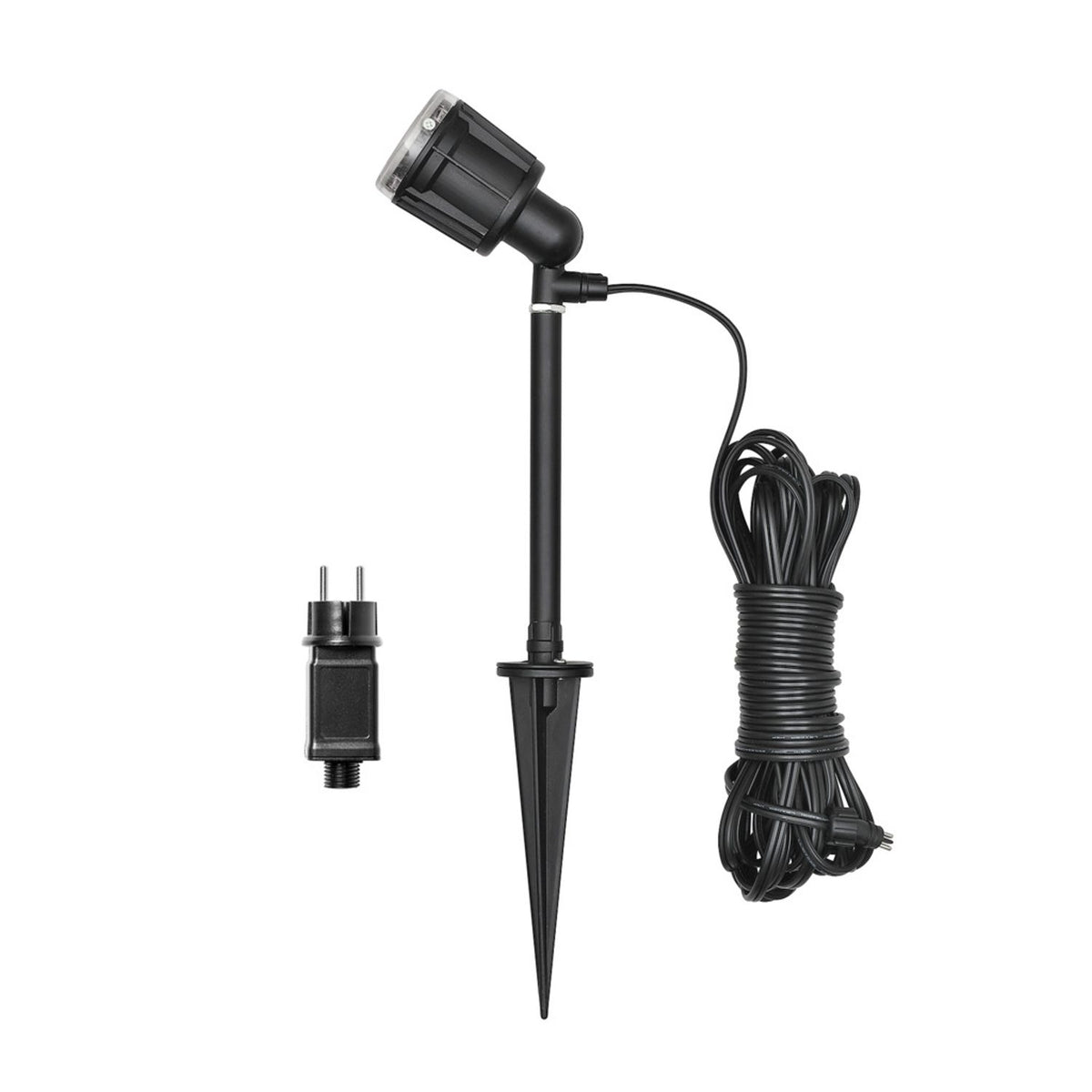 Amalfi High Power LED Rund 12V-system Spotlight Ute 1W